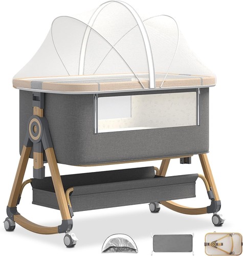 Baby bedside crib 6 - bedside, crib,6